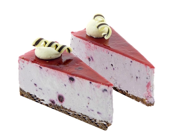 Blue berry cheesecake per stuk